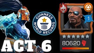 Killing Act 632 NICK FURY Boss The FASTEST  Marvel Contest of Champions [upl. by Lennahs]