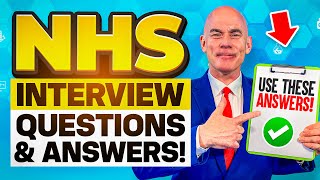 NHS INTERVIEW QUESTIONS amp ANSWERS How to PREPARE for an NHS INTERVIEW [upl. by Luapnhoj]