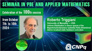 PLENARY TALK BY ROBERTO TRIGGIANISESSION 100 [upl. by Sedecrem]