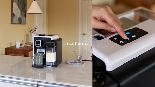 카피탈리시스템 S22 비안카 캡슐커피머신 ☕｜Caffitaly System S22 Bianca Capsule Coffee Machine [upl. by Nuyh702]