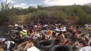 Salt River Tubing Arizona [upl. by Yereffej727]