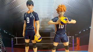 ジャンプフェスタ2024（JUMP FESTA）「ハイキュー HAIKYU」フォトスポット 等身大フィギュア（日向翔陽amp影山飛雄） 「烏野高校VS音駒高校」飛び出る⁉キャラクタービジュアル展示 [upl. by Essilrahc]