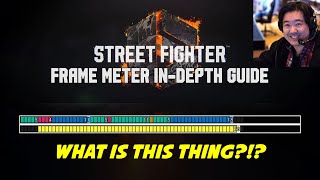 InDepth Explanation Of The Frame Meter In Street Fighter 6 [upl. by Aeriell387]