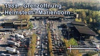 Grenzöffnung Helmstedt  Marienborn 1989 [upl. by Vyner]