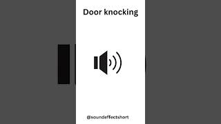 Knock At Door sound effect shorts shorts [upl. by Rahs]