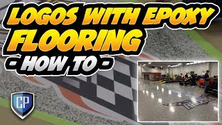 How To Logos With Epoxy Flooring [upl. by Philly]