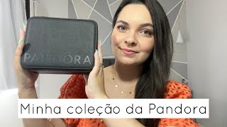 TOUR PELO MEU PORTA JOIAS DA PANDORA [upl. by Cosme]