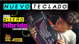 EL MEJOR TECLADO PARA GAMING Y OFFICE  COMANDOS DE USO  COOLER MASTER CK352 [upl. by Goodman]