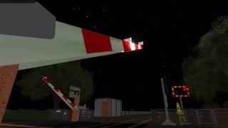 Waddington Bypass Level Crossing  North Yorkshire Roblox 10112024 [upl. by Duke194]