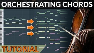 How To Orchestrate A Chord Progression from Piano to Full Orchestra [upl. by Scever29]