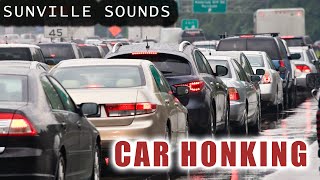 10 Hours of Car Horns Honking  Annoying Sounds with Peter Baeten [upl. by Jasisa]