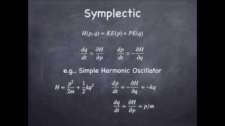 RK4 and Symplectic Methods of Integration [upl. by Charron]