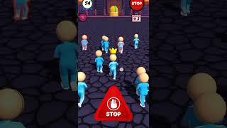 Squid game ♥️♥️ red light 💙💙 green light gaming funny viral video [upl. by Bui]