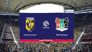 ⚽ Vitesse vs NEC Nijmegen ⚽  Eredivisie 04072024  Fifa [upl. by Madian]