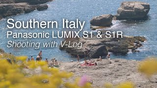 Panasonic LUMIX S1R and S1 VLog firmware update  Southern Italy realworld test [upl. by Consalve]