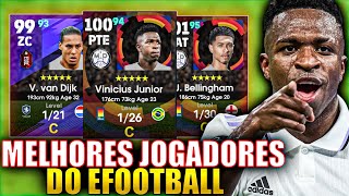 OS MELHORES JOGADORES NORMAIS POR POSIÇÃO DO EFOOTBALL 2024 MOBILE [upl. by Helsie]