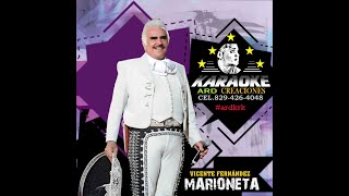 VIDEO Karaoke Vicente Fernandez  Marioneta un AztecaenelAzteca ardkrk vicentefernadez [upl. by Lebna46]