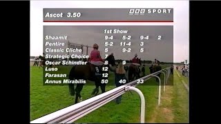 BBC HQ Extended Coverage The 1996 King George at AscotPentire Racing Legends [upl. by Idnim]