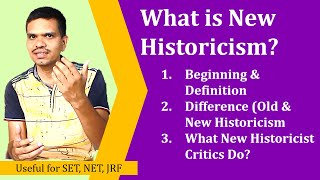 What is New Historicism New Historicism in Literature [upl. by Felic]