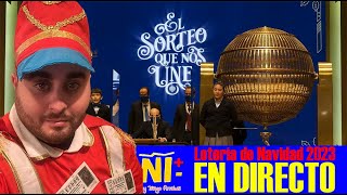 Lotería de Navidad 2023 en directo [upl. by Nnylyahs]