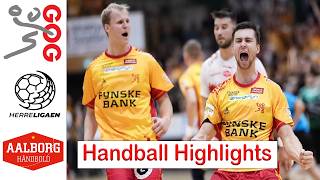 GOG Håndbold Vs Aalborg Handball Highlights håndboldligaen 2024 [upl. by Atinoj]