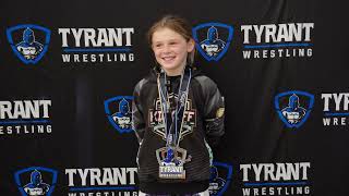 Bristol Pope  2024 Gridiron Duals Outstanding Wrestler  Rising Kingz Gold [upl. by Ainiger]