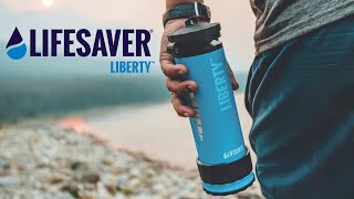 LifeSaver Liberty™  Portable Water Purifier for Travel Backpacking and Camping [upl. by Gordan188]