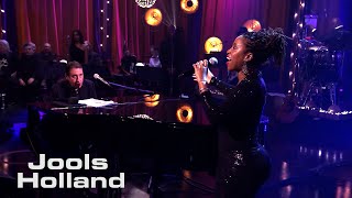 Jools Holland amp his RnB Orchestra and Louise Marshall  Afraid To Feel Hootenanny 2223 [upl. by Klos326]