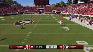 EA SPORTS College Football 25  Domani Jackson Pick Six  Alabama Football [upl. by Suzan]