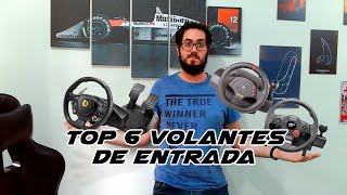 MELHORES VOLANTES DE ENTRADA PARA JOGOS DE CORRIDA  PC [upl. by Rehtnug]