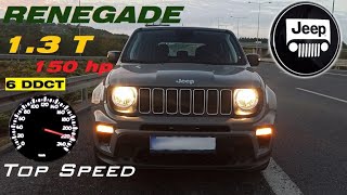 JEEP RENEGADE 2022 13 T 150 hp Acceleration amp Top Speed [upl. by Enomys643]