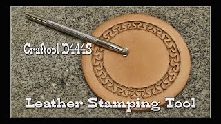 Craftool D444 Leather Stamping Tool [upl. by Bently]