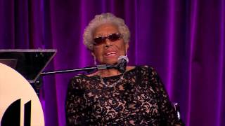 Dr Maya Angelou accepts the 2013 Literarian Award [upl. by Toffey848]