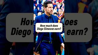 Diego Simeone’s Earnings Exposed 💰👀 [upl. by Hachman632]