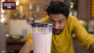 HERSHEYS Syrup Festive Delights with Chef Ranveer Brar Cranberry Almond Shake [upl. by Nilved147]