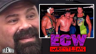 Rick Steiner on Wrestling in ECW [upl. by Aikaz]