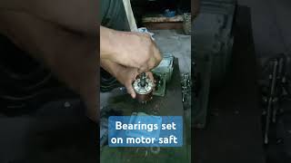 Bearings change on induction motor [upl. by Undis258]