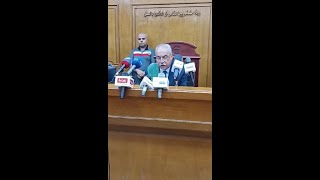 لحظة النطق على سفاح التجمع بتهمة قتل 3 سيدات وممارسة أفعال غير أخلاقيه معهم [upl. by Yelekreb485]