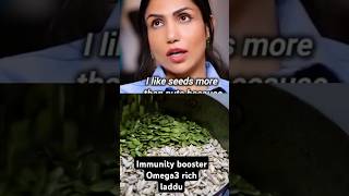 Immunity Booster Omega3 Seeds amp Ragi Laddu  Healthy amp Delicious anti inflammatory food [upl. by Eeram948]