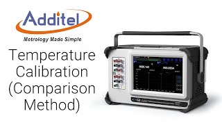 Comparison Point Temperature Calibration with the Additel 286 [upl. by Soirtemed]