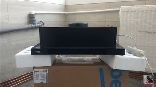 Beko CTB6250B Cooker Hood 420 M³h  unboxing [upl. by Axia]