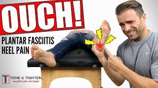 HEEL PAIN  GONE How To Treat Plantar Fasciitis At Home [upl. by Bozovich]