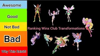 Ranking Winx Club Transformations ✨ [upl. by Blanche]