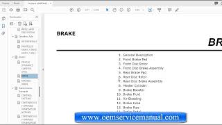 2022 Subaru Outback service manual PDF [upl. by Lebezej963]