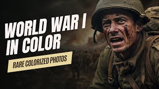 World War I in Color  BREATHTAKING Colorized Historical Photos [upl. by Kate]