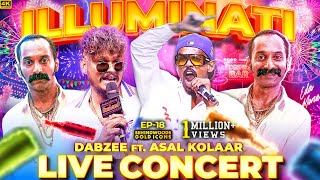 Dabzees Banger Performance🔥 Fahadh Faasil’s Illuminati Concert in Chennai😎Asal Kolaar Joins the Fun [upl. by Aicenra]