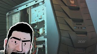 VLOG Upgrading my ACER Predator computer [upl. by Eiramlehcar]