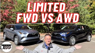 Comparing 2022 Highlander Limited FWD vs AWD How to Decide [upl. by Adara]