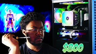 I BUILT MY FIRST GAMING PC [upl. by Lynde]