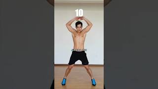 10 exercises to burn calories at home no burpees🔥 [upl. by Mcgrody]